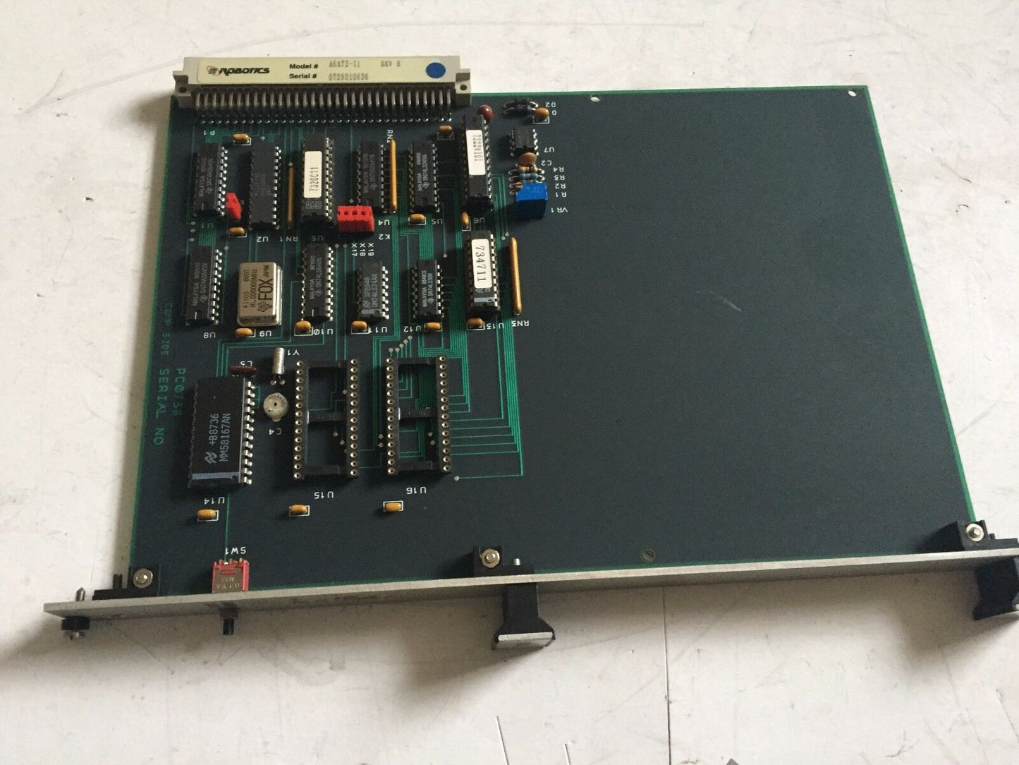 Isi A6a73-11,Pc073b,Isi Sys Norgren Pc Board Module,Ed