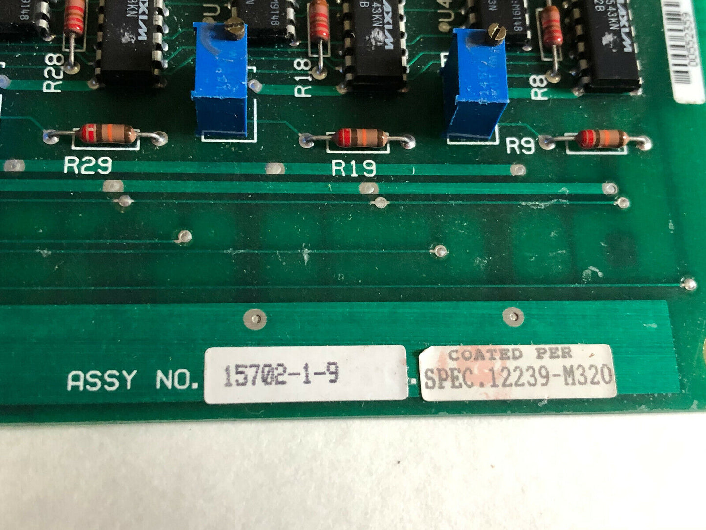 Siemens 15702-1-9 Moore Products Module Discrete Pc Board 15702-1-9,By,Es,Fk