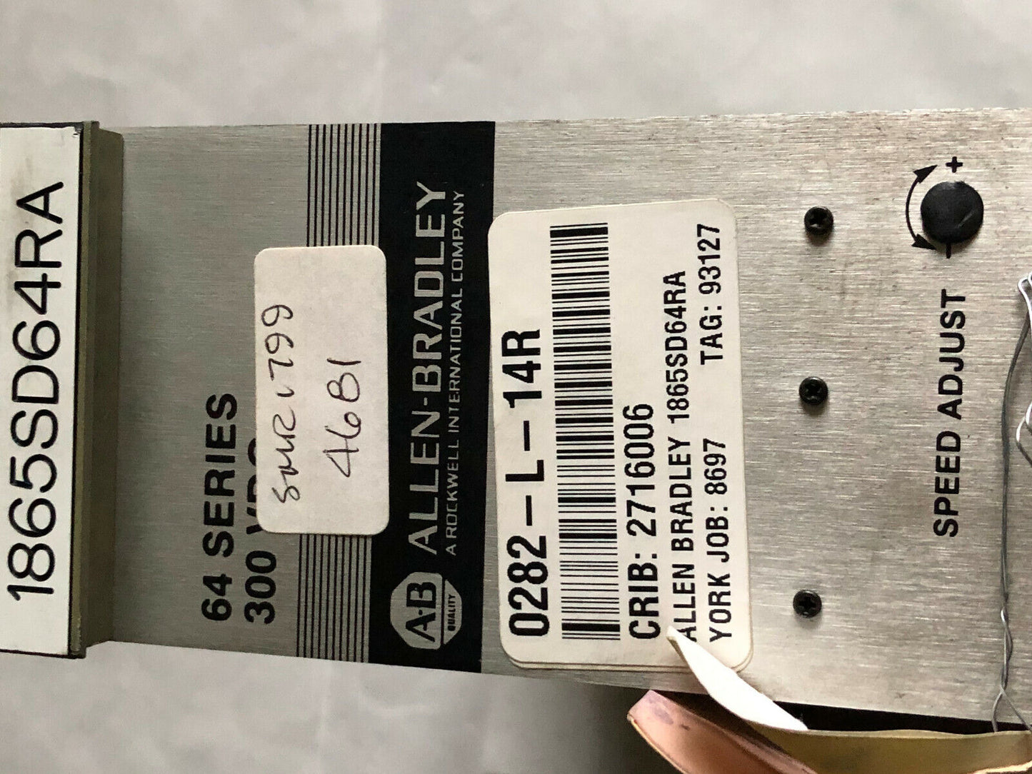 Allen Bradley 1865Sd64ra 300Vdc Axis Servo Amplifier Module,26.36.015.10,An,Ta