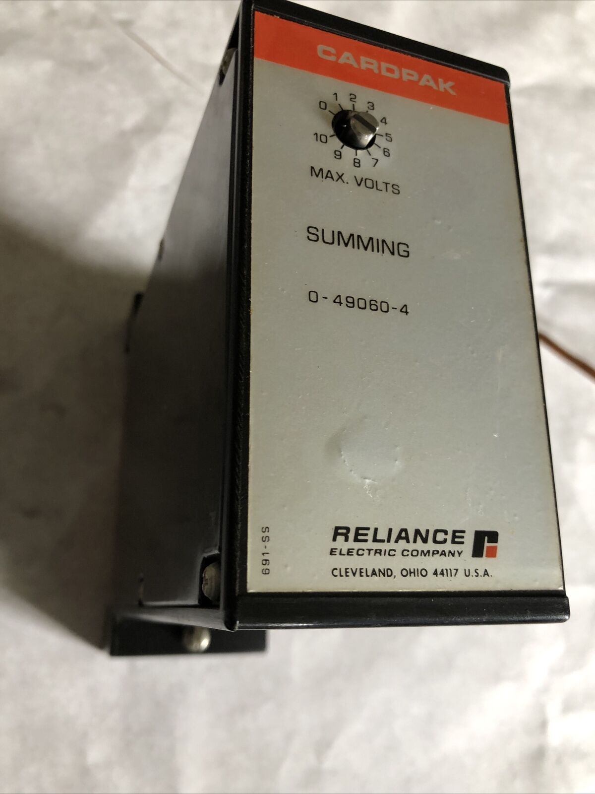 Reliance Electric  0-49060-4  Cardpak,O-49060-4,Bc