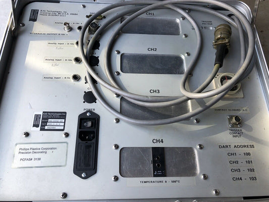 Rjg Technologies Pm-0004-4T  Edart Process Control System ,Dd