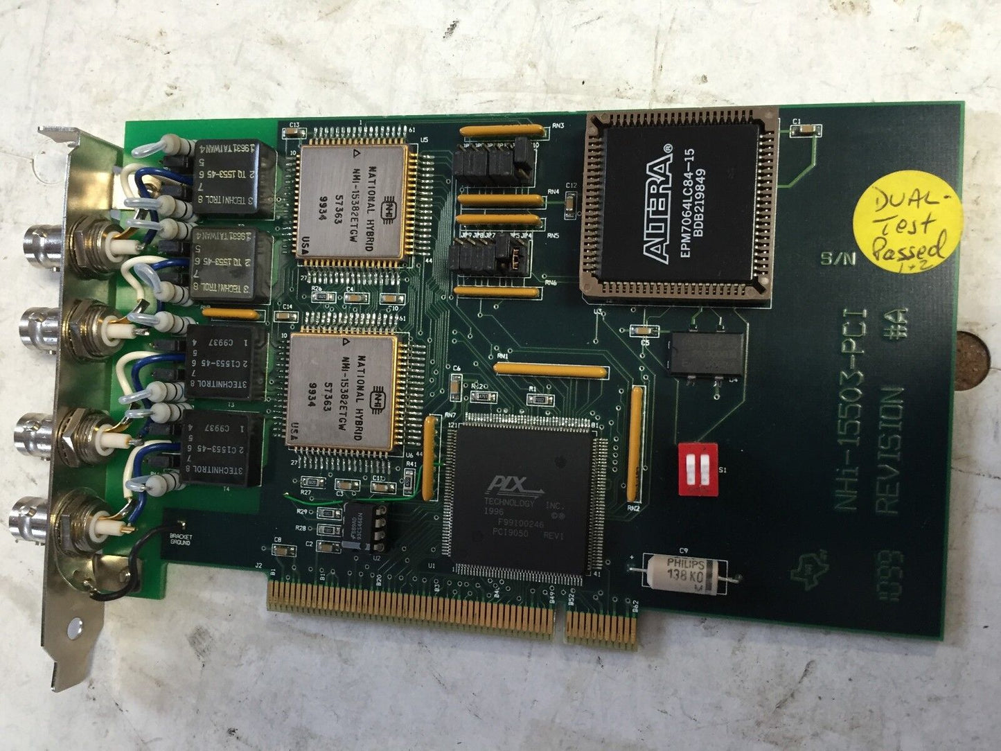 National Hybrid Nhi 15503, Nhi 15503-Pci Legacy Terminal,Fk