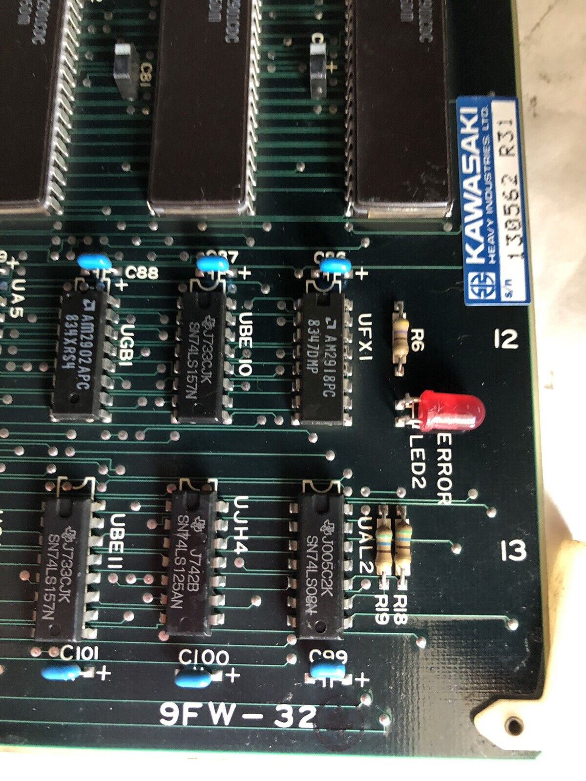 New Kawasaki Ag1,Robot Controller Pcb Board 9Fw-12 9Fw-32 Toz7854 T0z7854,Tk