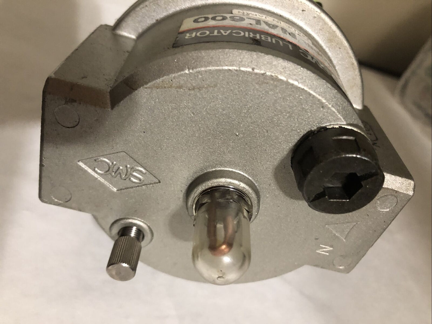 New 1" Npt Smc Nal600 10 Regulator Air Filter Lubricator (Bend Bottom Cover),Dj