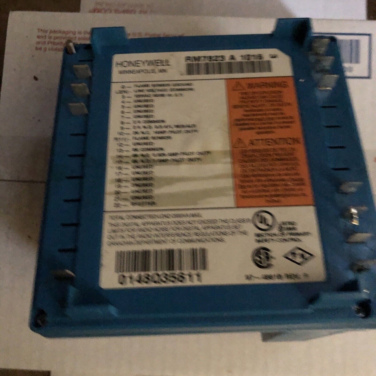 Honeywell Rm7823a1016 Burner Controller ,Rm7823a 1016,Dk