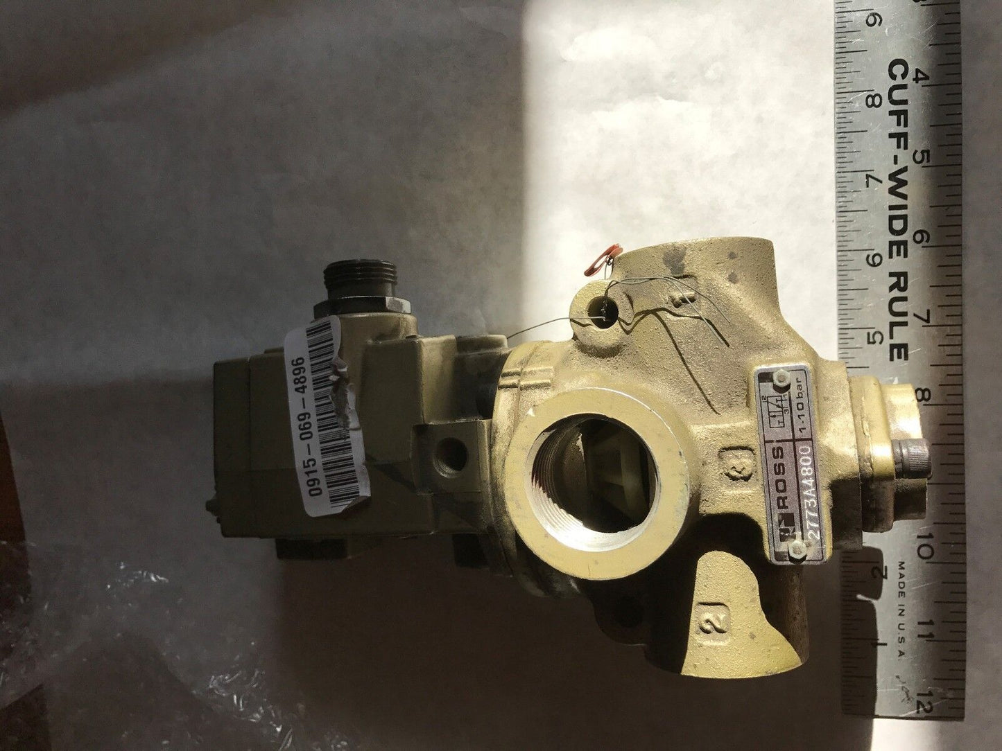 New Ross 2773A4800 Solenoid Pilot Valve/Regulator,1-10Bar,Va 26,110V,Ross X-1,Bl