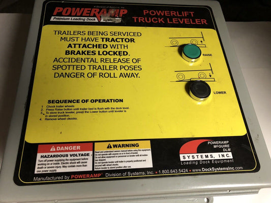 Systems Inc 9-Eo-800-L-E,Poweramp Dlm,Power Lift Truck Leveler Control,460Vac,Ew