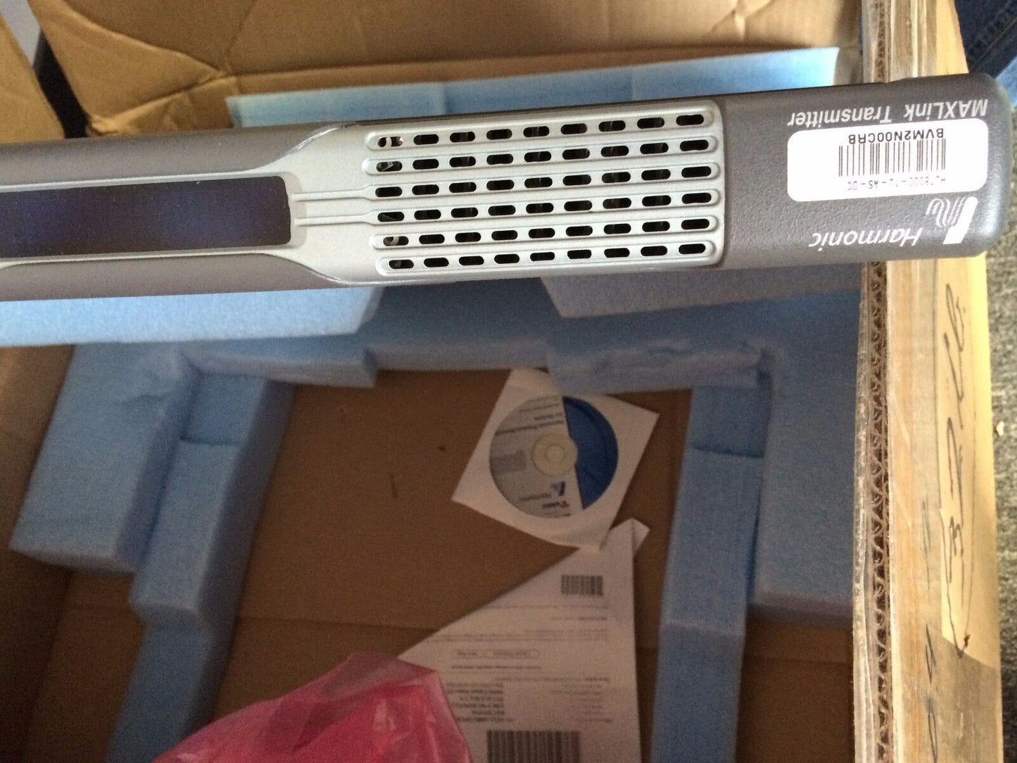 New Harmonic Htl8000-1L-As-Dc Maxlink Transmitter,Bvm2n00crb,1550Nm 9Dbm 48Vd,Ch