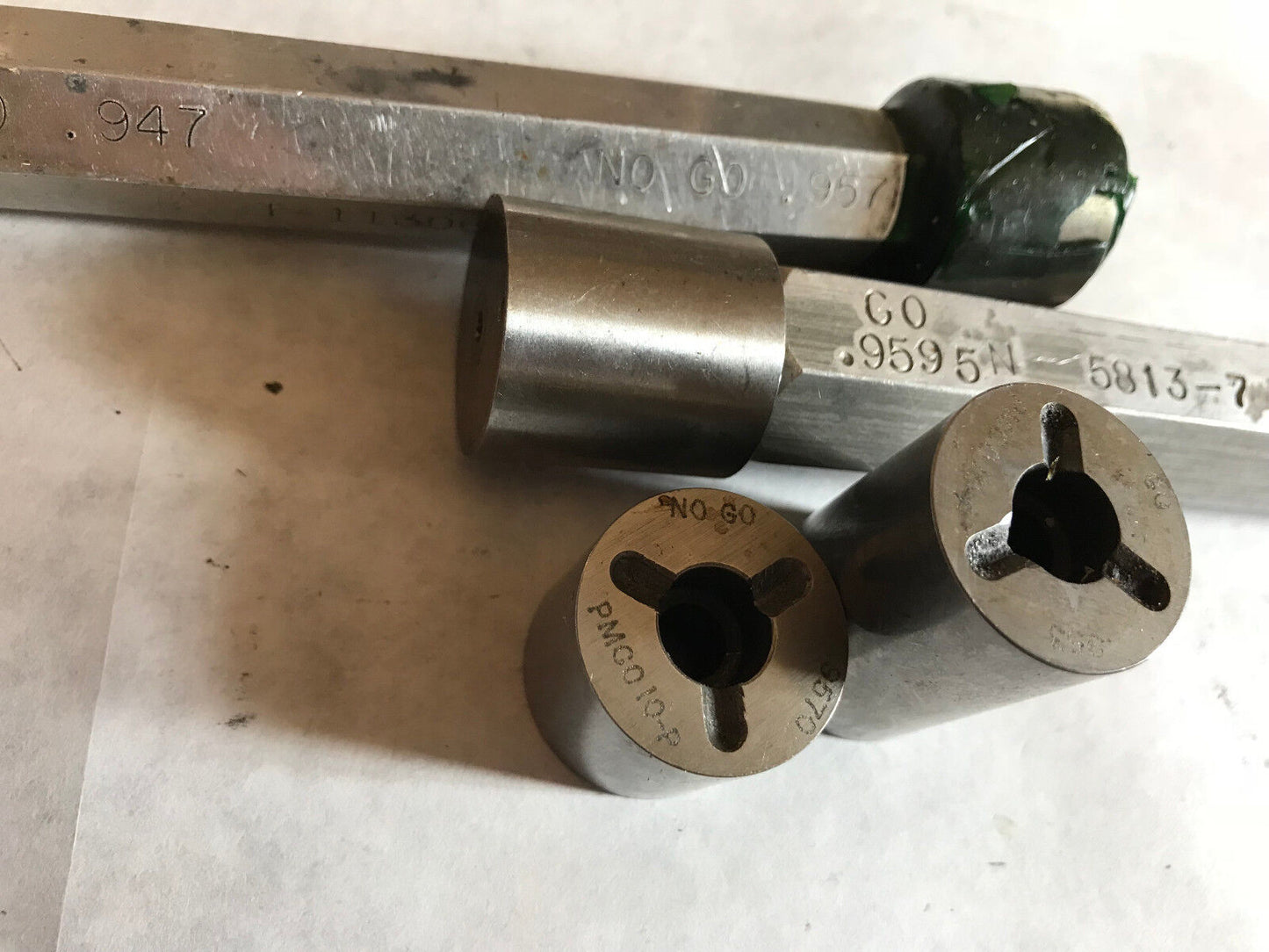 The Pipe Machinery 9595 Inspection Gage Go No Go Plug .9595 .957 .9570 .953,Ag