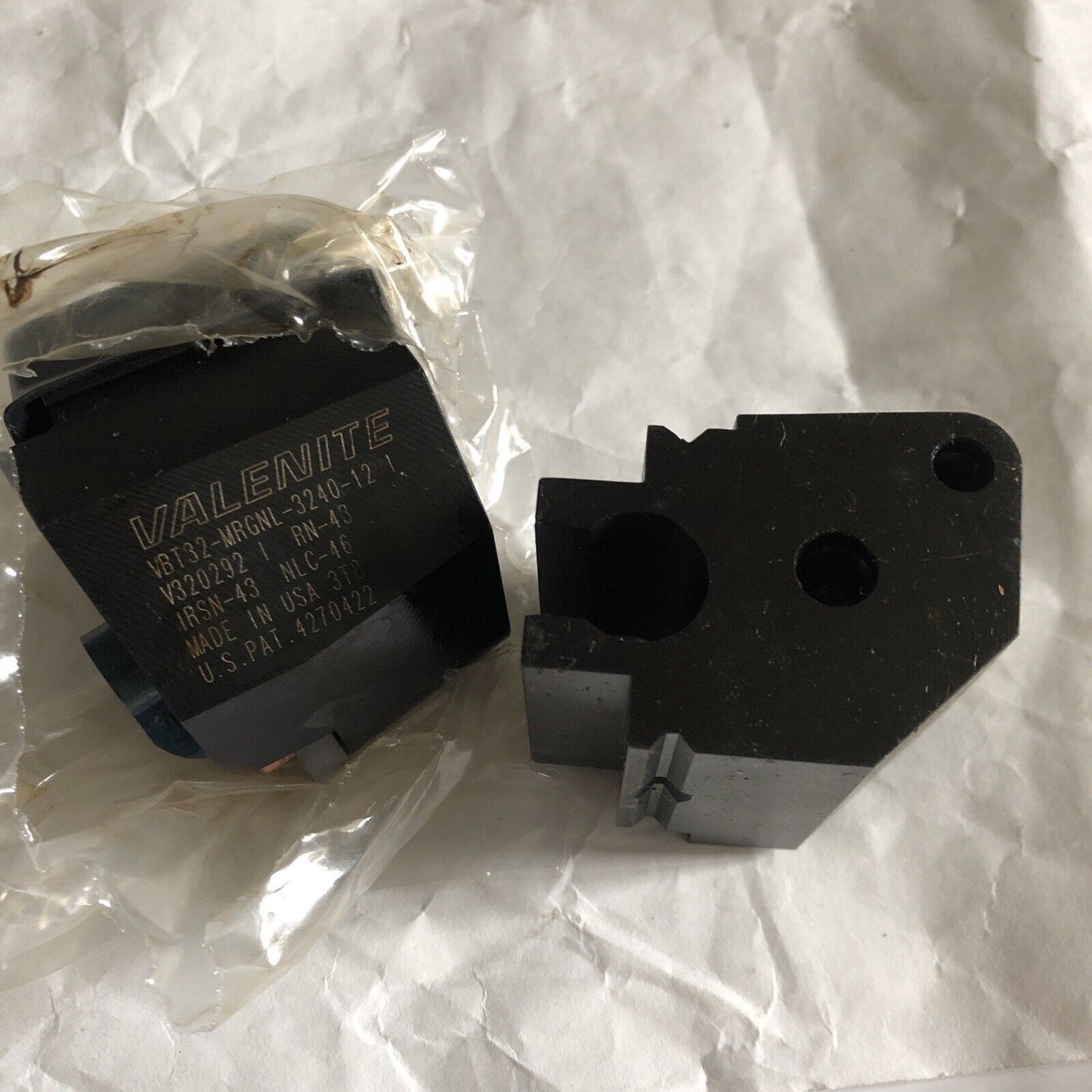 Newlot 5 Valenite Vbt32-Mrgnl-3240-12-1, V320292-I Rn-43 Insert Tool, Irsn-43,Aa