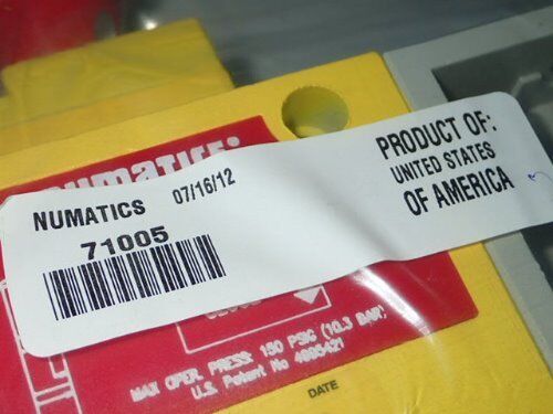 New Numatics 71005,F32b-06Am,Mvl32-06Y Flexiblock Lockout Valve Manifold,Df