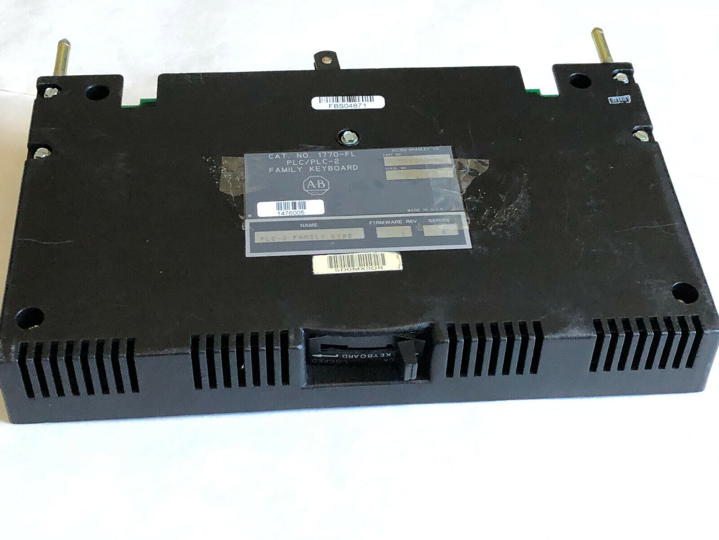 Allen Bradley 1770-Fe Plc-3,966270-02 Family Keyboard  Cat No 1770-Kcb,Ah