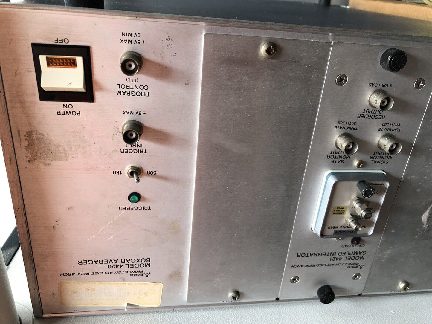 Eg&G Parc 4420,Eg&G 4420 Boxcar Averager,4421 Sampled Integrators,Ch