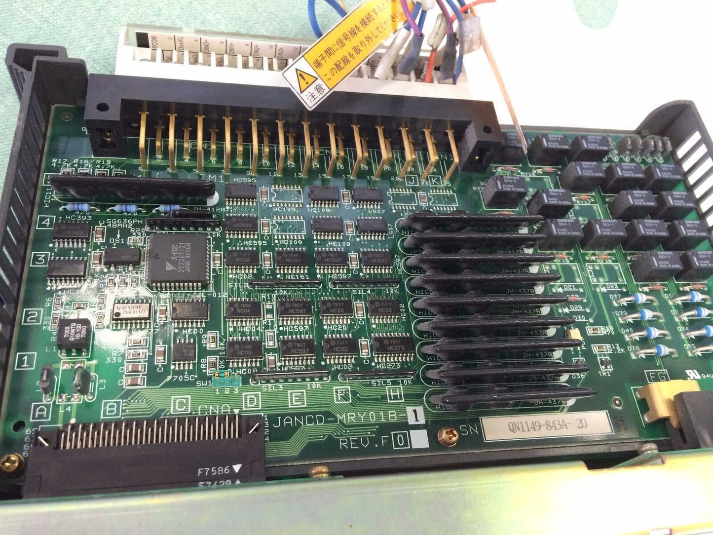 Yaskawa Jznc-Mrk09-1 Cnc Control,Mry01b-1,Mi004,Mario,M1004,Jancd-Mbb02-1,Cg