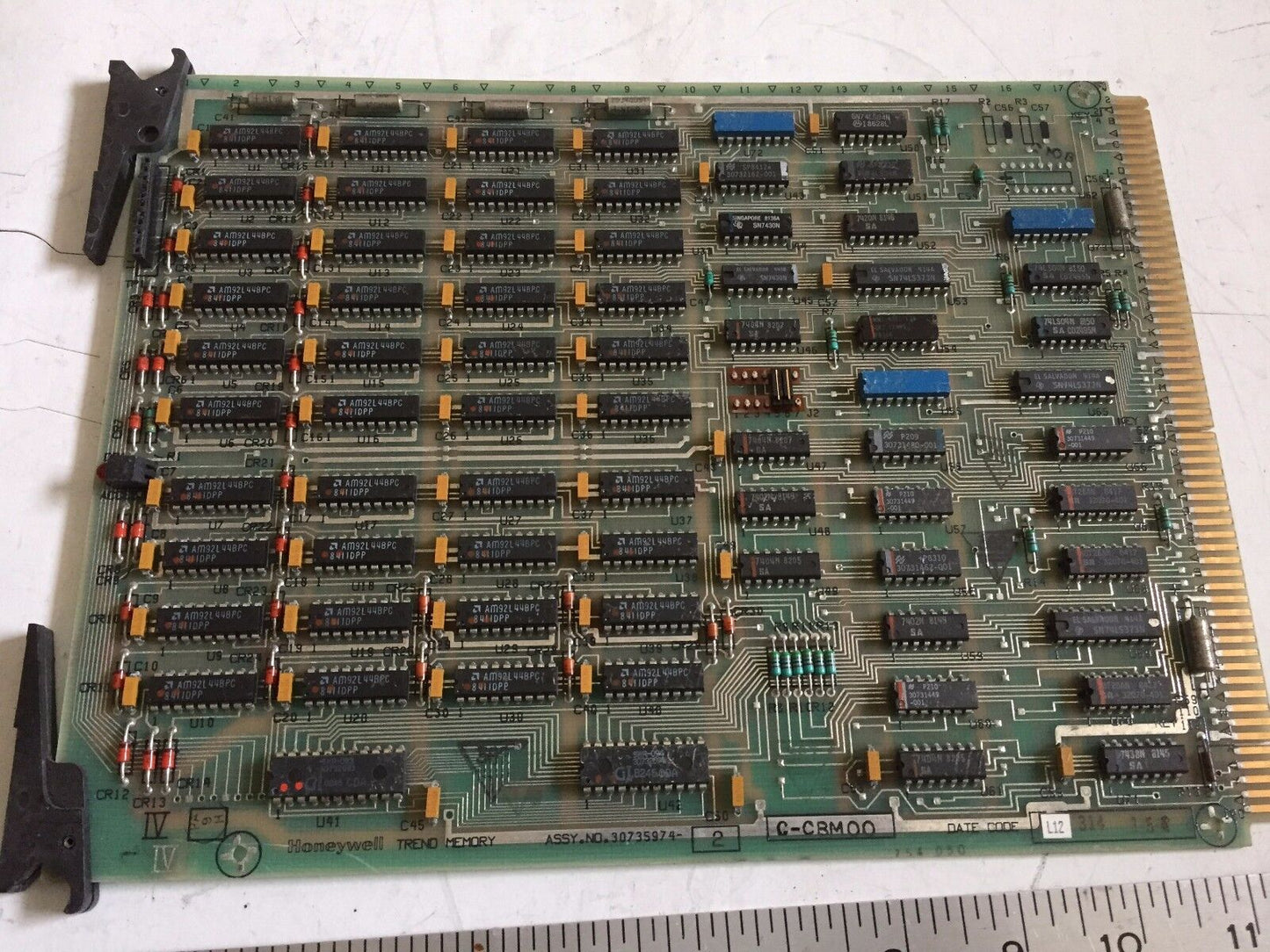 Honeywell 30735974-2,C-Cbmoo,30735974, Pwb Tdc 2000 Trend Memory,Cy