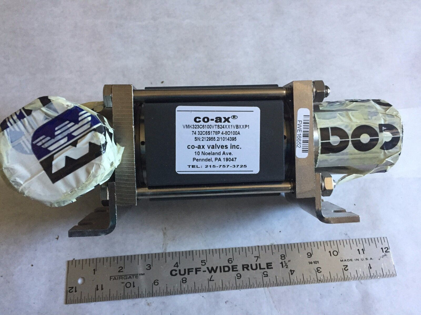 New Co-Ax Vmk323c6100vts24xx1vbxxp1,Co-Ax Vmk 32 Dr Nc Valve,Bz