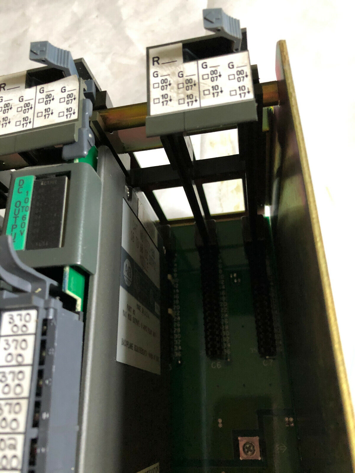 Allen Bradley 1771-08D,Remote I/O Adapter,1771-P7 Power Supply,1771-Cp1,Ae
