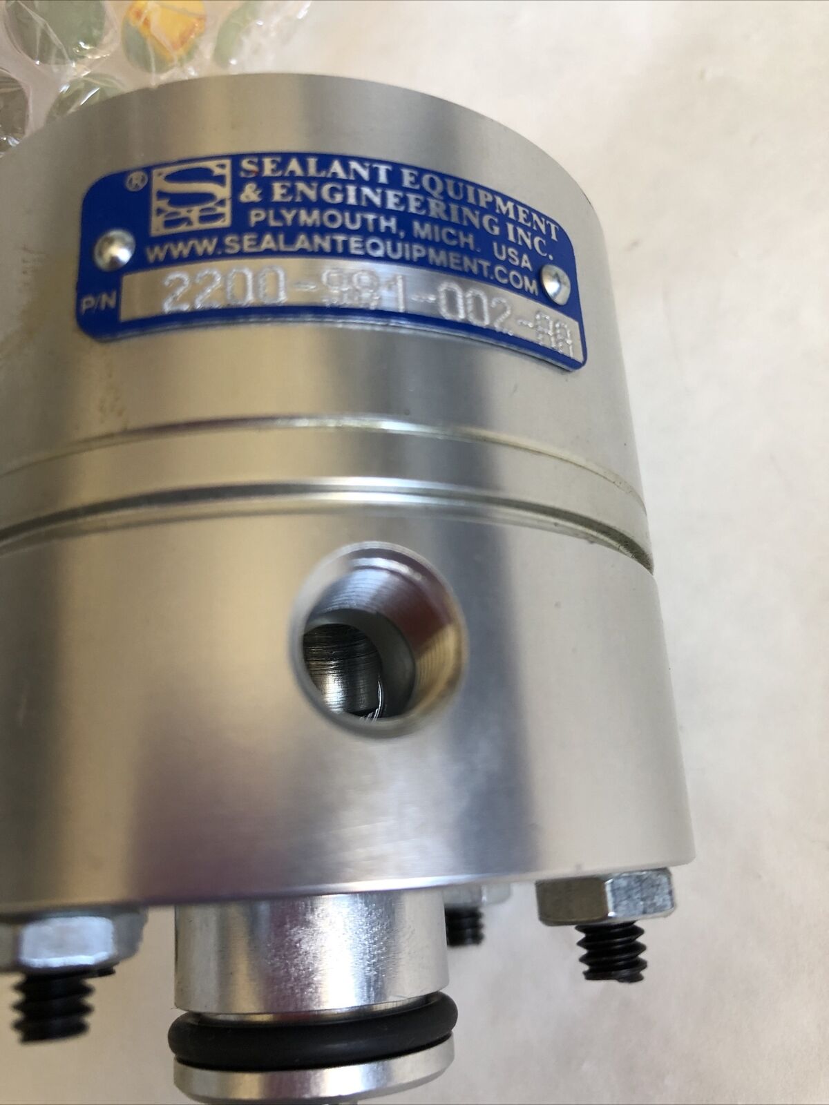 New Sealant Equipment 2200-981-002-Aa No-Drip Valve Assembly,Fg