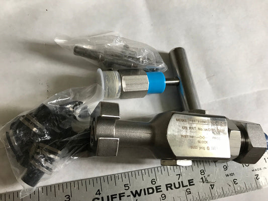Phoenix Precision P6st6s8mifssvd-Hs-Di,3/8" Bore Valve,P6stss8mifssvd-Hs-Di,Eq
