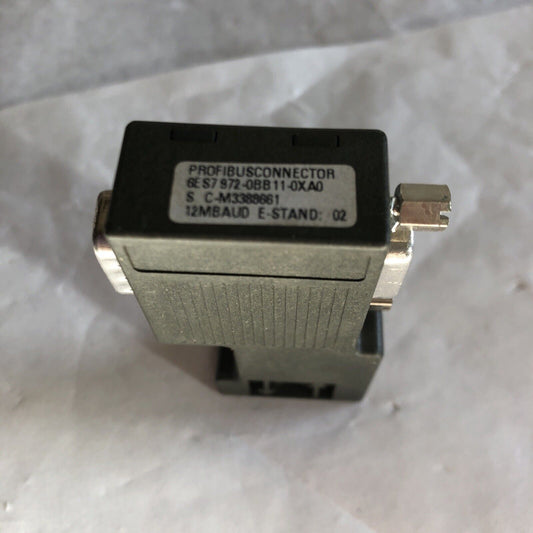 Siemens 6Es7 972-0Bb11-0Xa0 Profibus Connector,12Mbaud E-Stand,6Es7 972 0Bb,Ed
