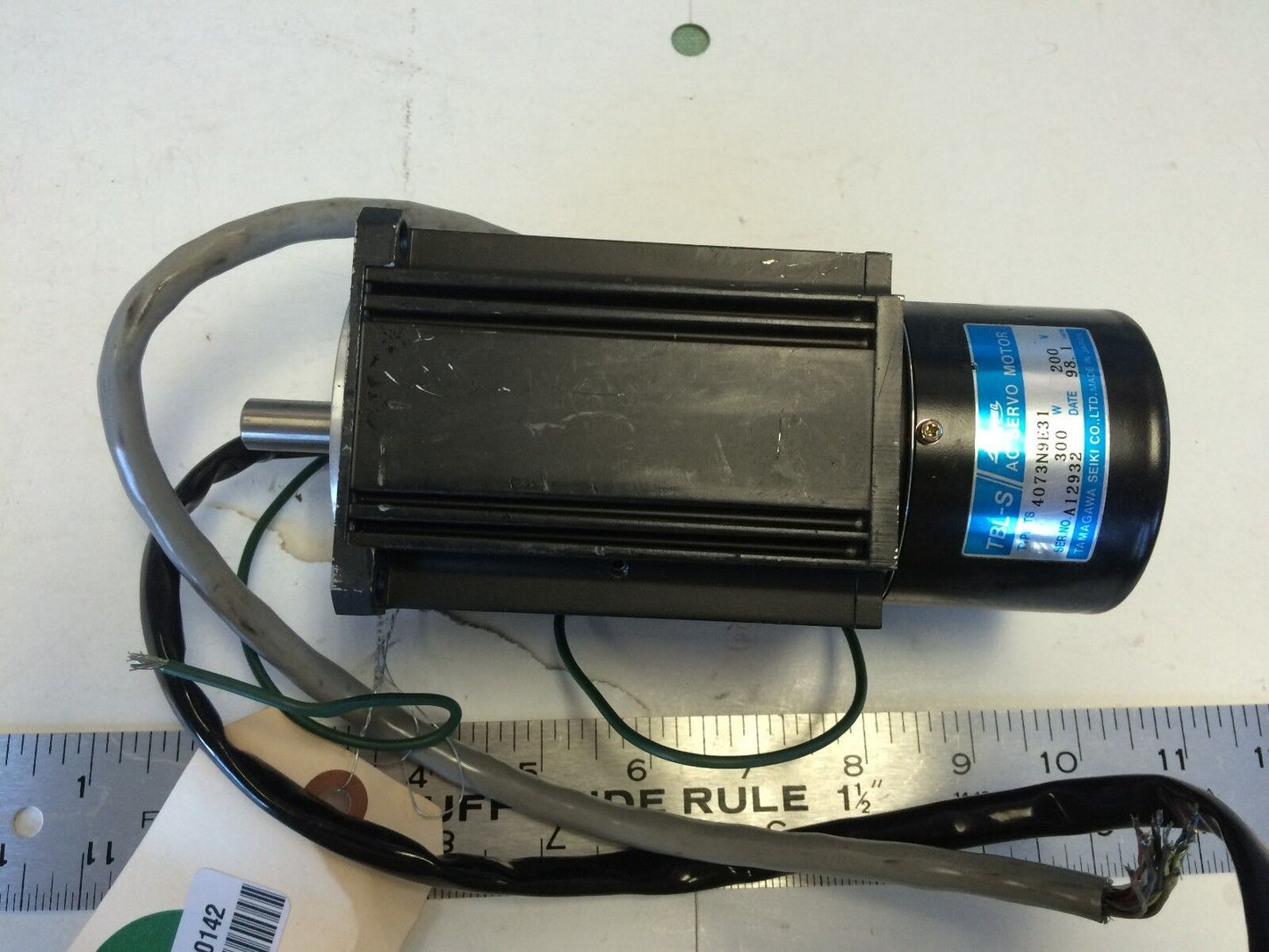 New Tamagawa Seiki 4073N9e31 Ac Servo Motor,Tbl-S Shaft Diameter: 11Mm Bq