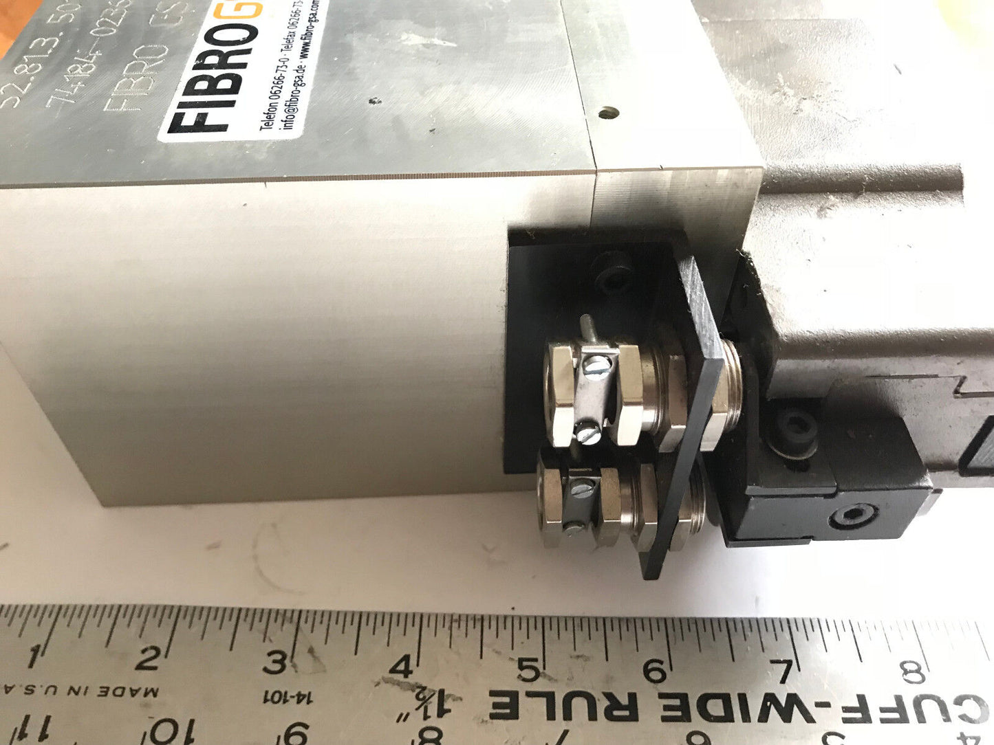 New Fibro Gsa 52.81.3.501 Pneumatic Robotic Gripper 74184 02367,Em