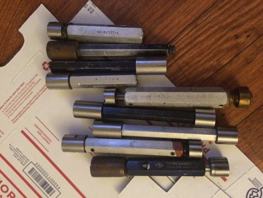Used Lot Go No Go Gage Plug Guage 776,786,797,803,771,791,779,783,812,7680 Bo8-5
