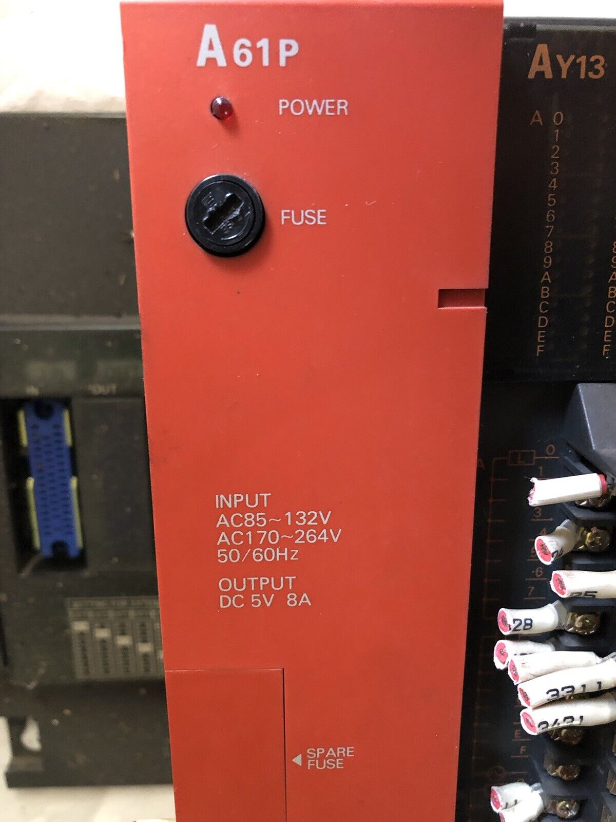 Mitsubishi A68b Plc ,Ac85-132V, Power Supply,A61p,Ay13,Ay41,Ad61,Tb