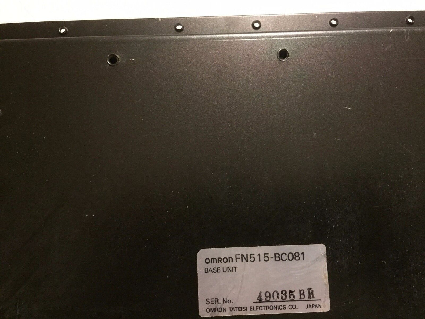 Omron Fn515-Mb081,Fn515-Bc081,0289374-0A A,0289374-0A Rack, Fn515-Bco81 Base,Bz