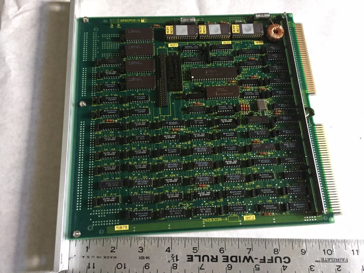 Toshiba Sr9cpu2-G1,Cpu2 G001,Toshiba Sr9sqc2-G,2N2b3036-A,2Z2b0015-1,Db