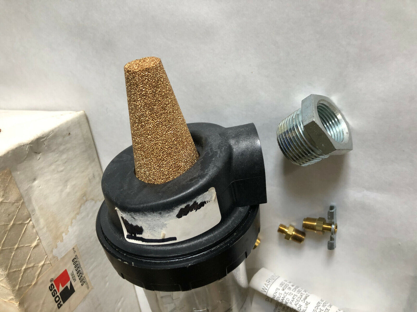 New 1” Ross 5055B6009 Pneumatic Silencer Reclassifier Regulator Refill Filter,Cz