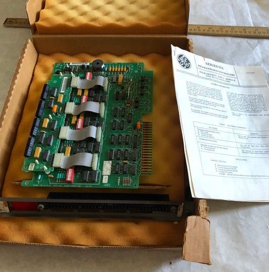 New Ge Ic600 Bf831k Hd Input. 10-50Vdc/5Dc W/ Faceplate For I/O Rack,An