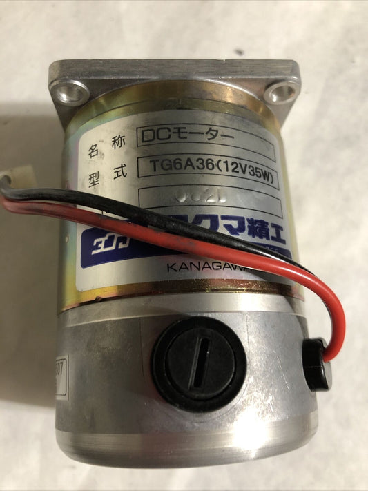 New Kanagawa Tg6a36 (12V35w) 062D Dc Motors, 12 Vdc, 35 Watts,Fi