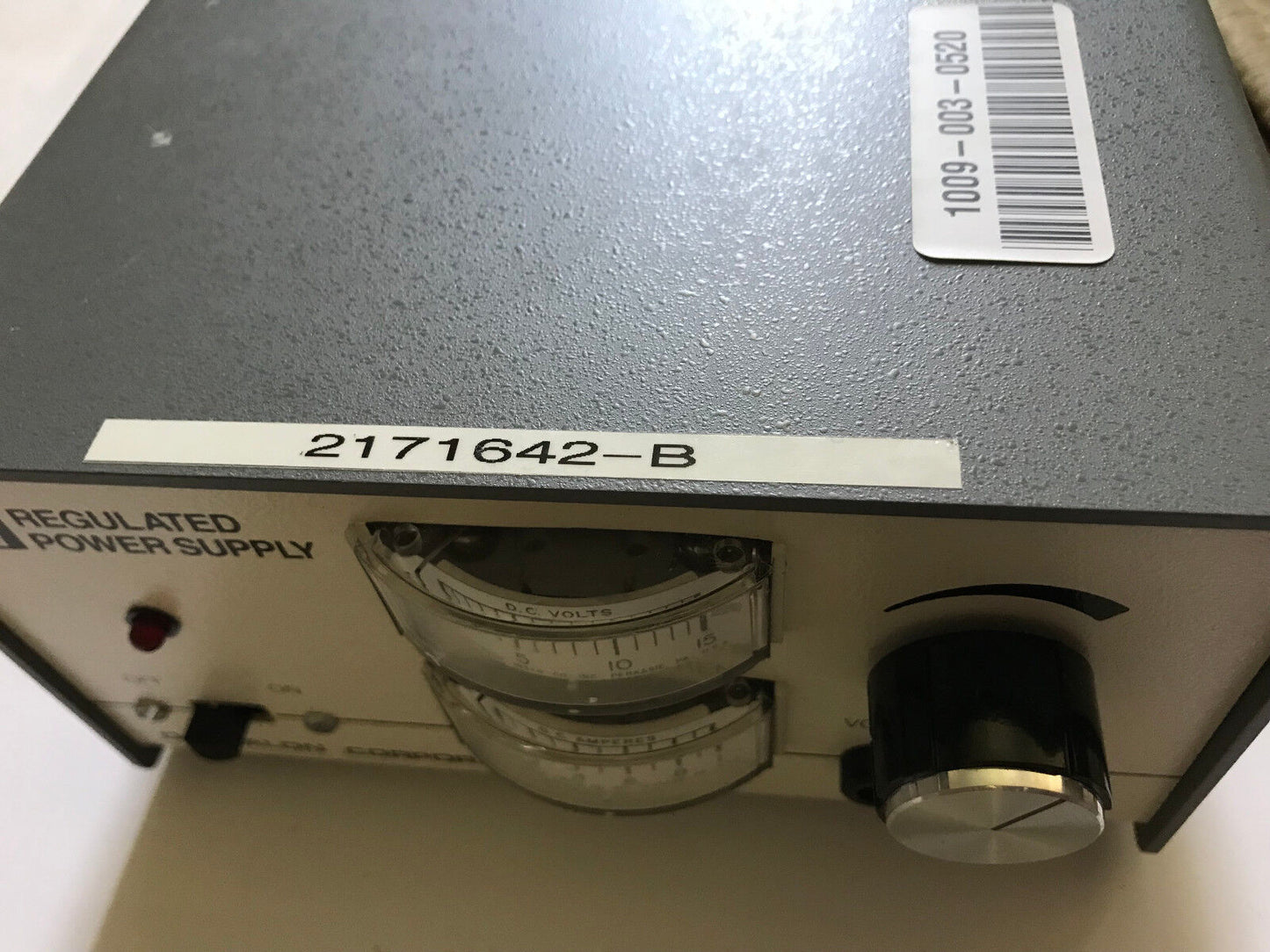 Daedalon Corporation Ev-09 Regulated Power Supply 0-15V Dc ,Ep