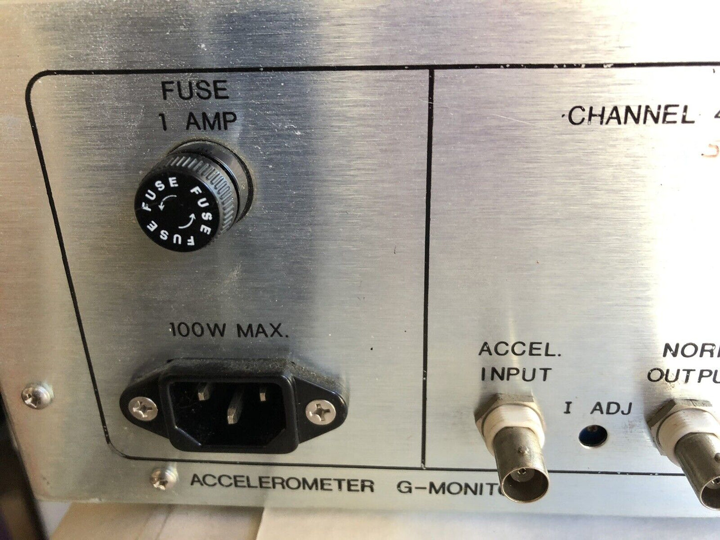 Ling Electronics Agm-4000 Accelerometer G-Monitor,Tk