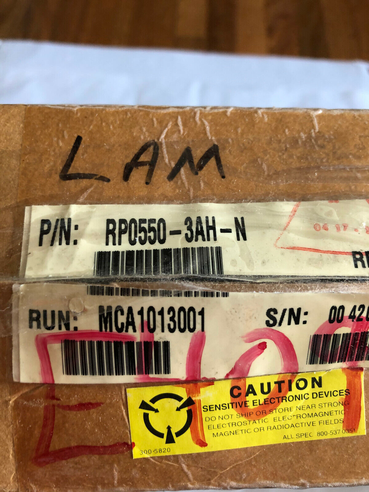 New Lambda Electronics Rp0550-3Ah-N Power Supply. 500W Max,Fe