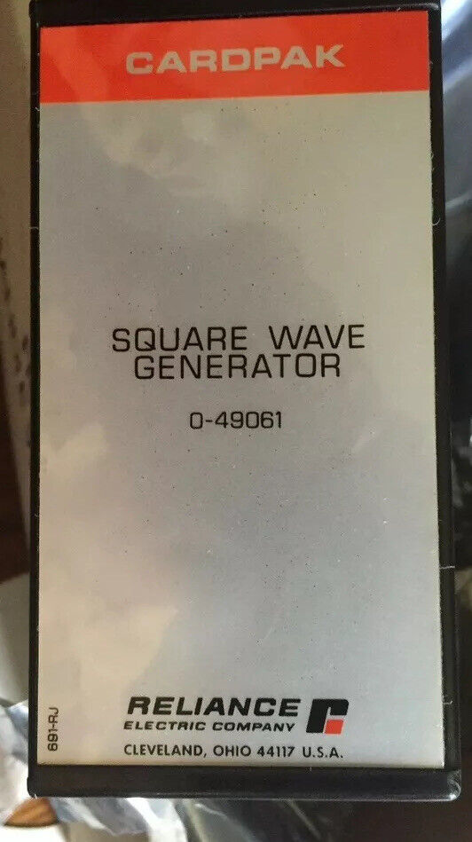 New Reliance Electric 0-49061 ,O-49061,Module Square Wave Generator Cardpak,Cr
