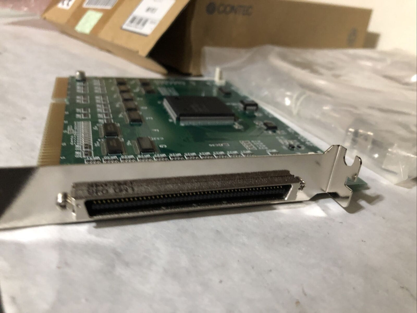 New Contec Bus-Pac(Pc)E No. 7024F Bus Expansion Adapter W/ 217-1T Cable,Fc