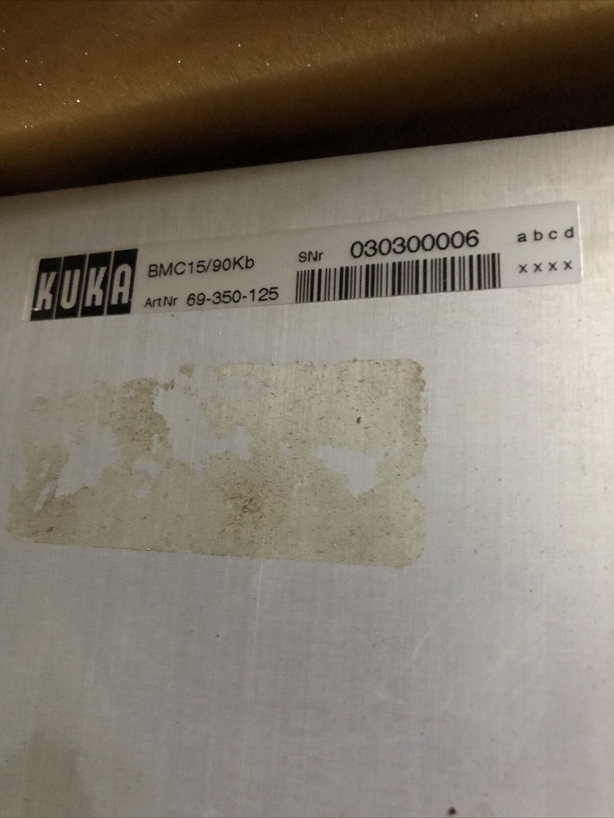 Kuka  Bmc-15/90Kb, Bmc 15 K ,69-350-125 Servo Drive,Fb,Sa