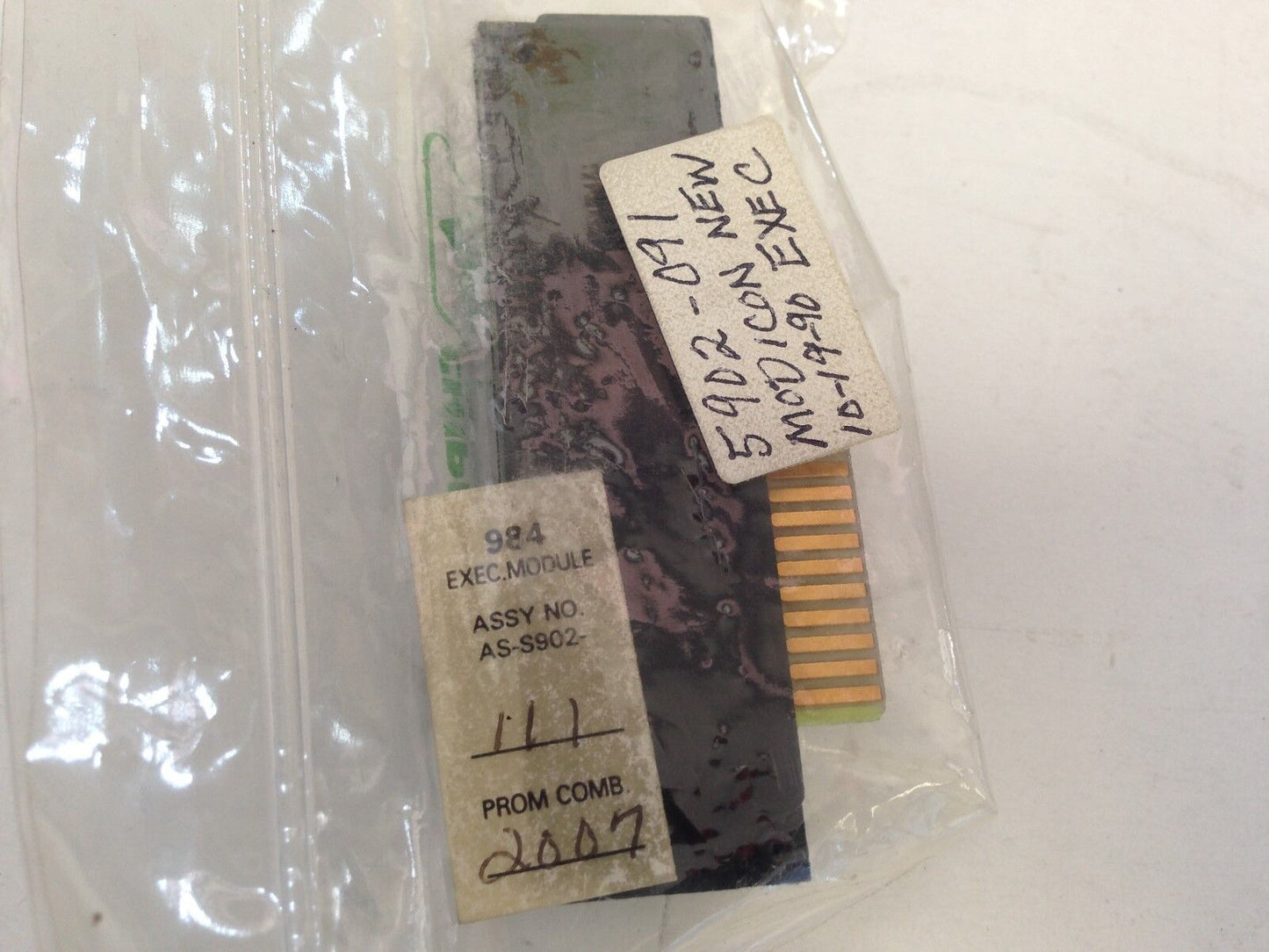 Modicon 984, As-S902,As-S902-111 Plc Executive  Memory Cartridge,Sr