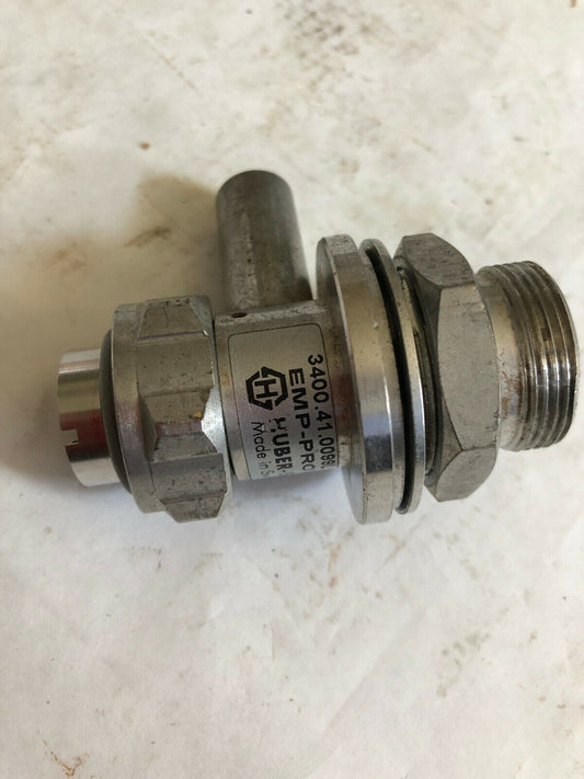New Huber Suhner 3400.41.0099L Emp Protector Connector ,Sc