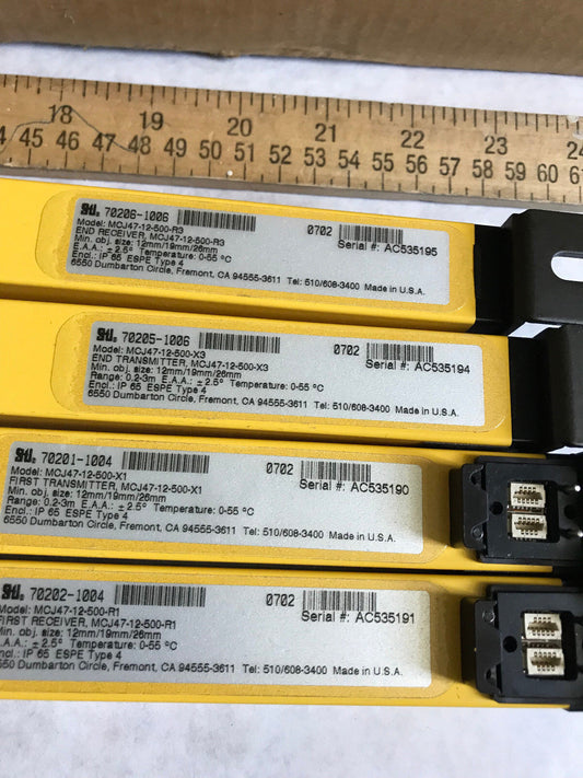Sti 70201-1004,70202-1004,70206-1006,70205-1006 Light Curtains Mcj47-12-500-R3