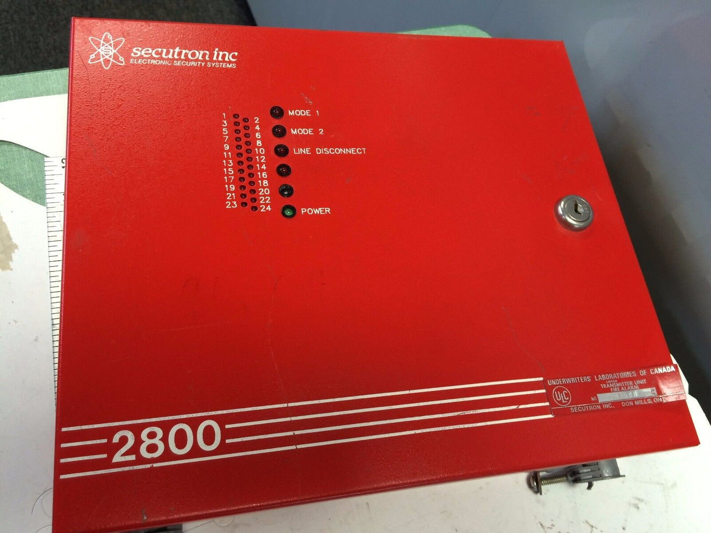 Secutron 2800 Transmitter 4 Electric Security System Se2803a Se2801c,Su