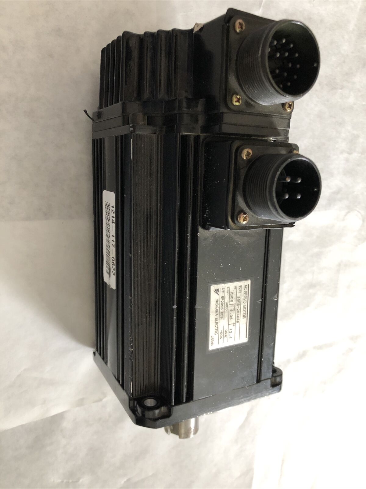 Yaskawa Sgms-20A6ab Ac Servo Motor 2000W,3000Rpm,6.36 N.M, 12.4,Bn
