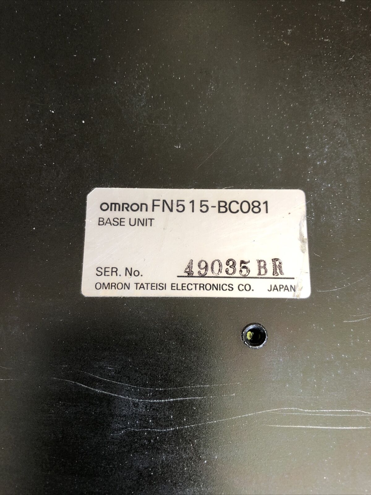 Omron Fn515-Mb081,Fn515-Bc081,0289374-0A A,0289374-0A Rack, Fn515-Bco81 Base,Bz
