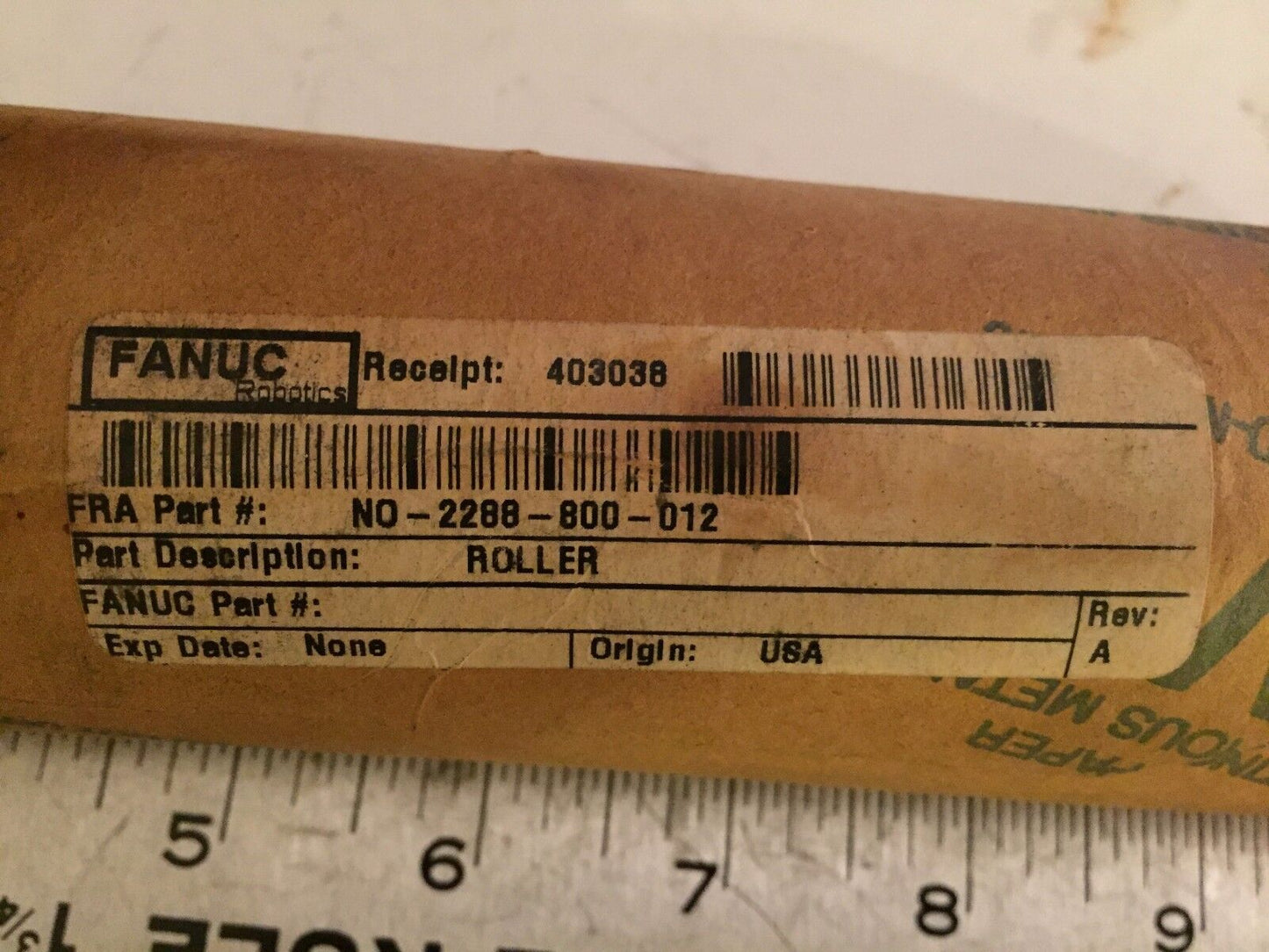 Lot 2 Fanuc No-2288-800-012,N0-2288-800-012 Replacement Cnc Robotic Roller,Fc