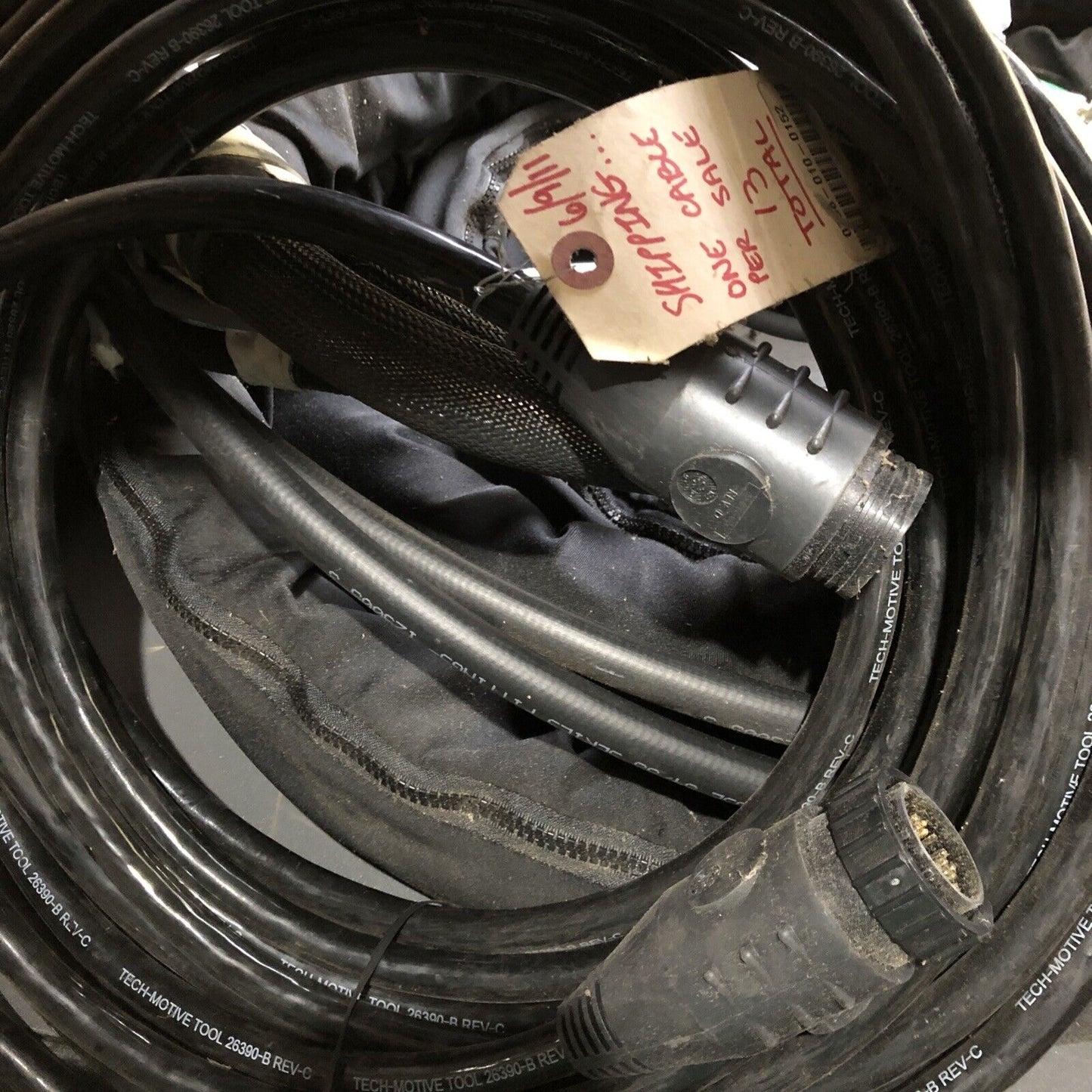 New Tech-Motive  26390-B Rev-C,49-4200-0050 Nutrunner Cable Gse,50' Length,Ap