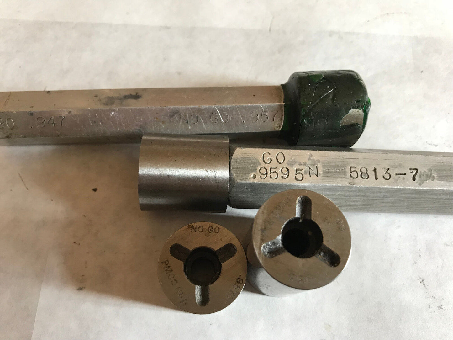 The Pipe Machinery 9595 Inspection Gage Go No Go Plug .9595 .957 .9570 .953,Ag