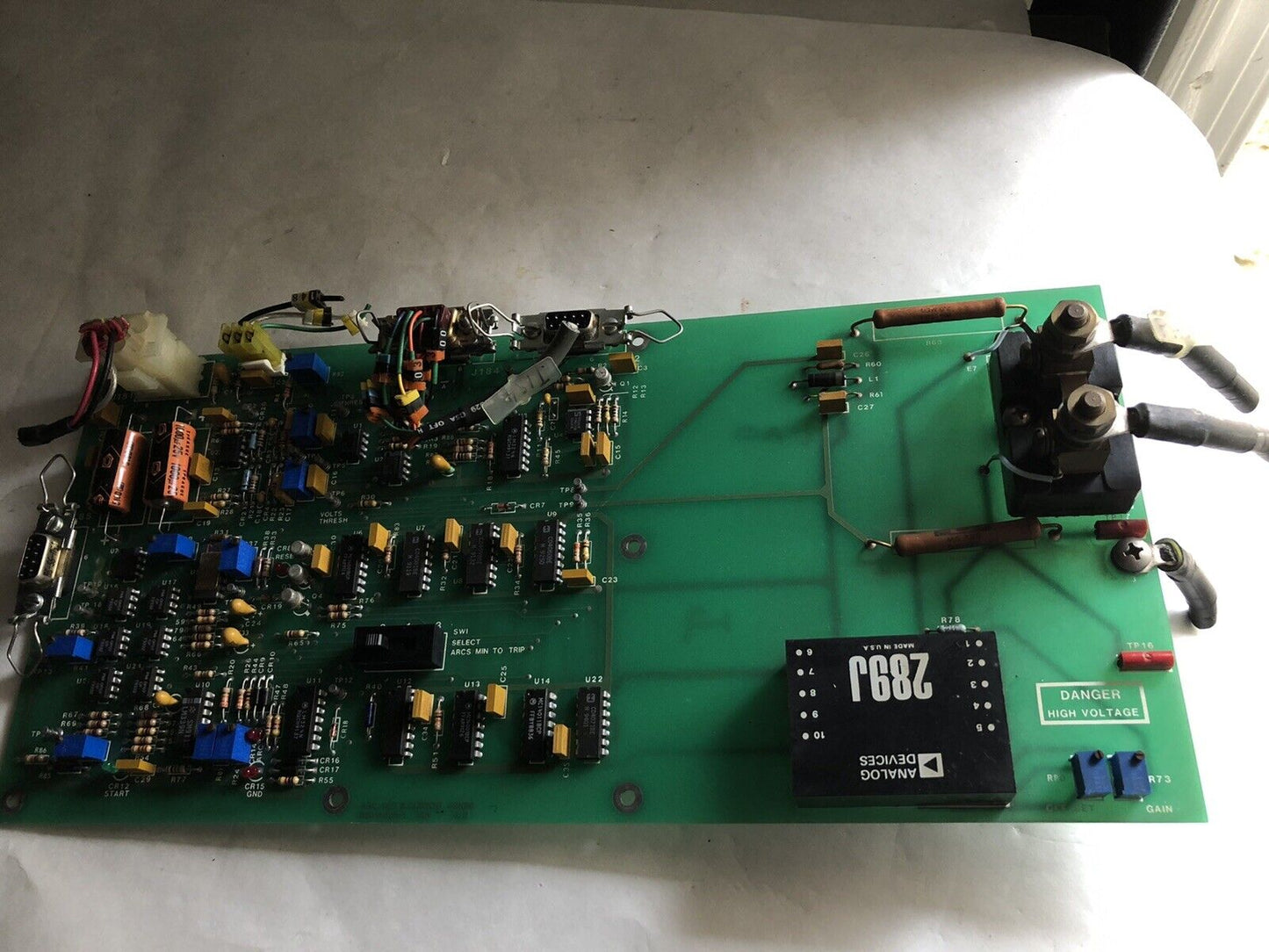 820-2020-1 Arc Det & Current Sense Pc Board,Tk