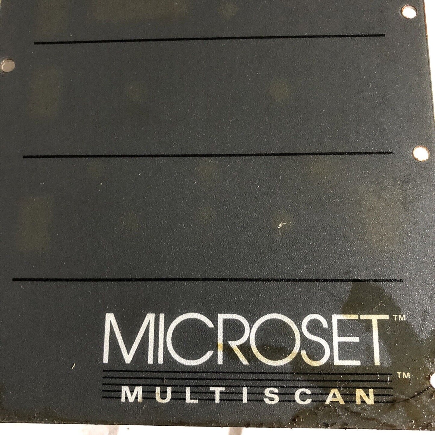 Microset Multiscan 102168F Temperature Controller,Bc